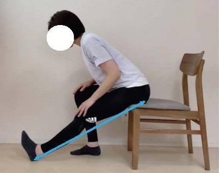 股関節のストレッチ