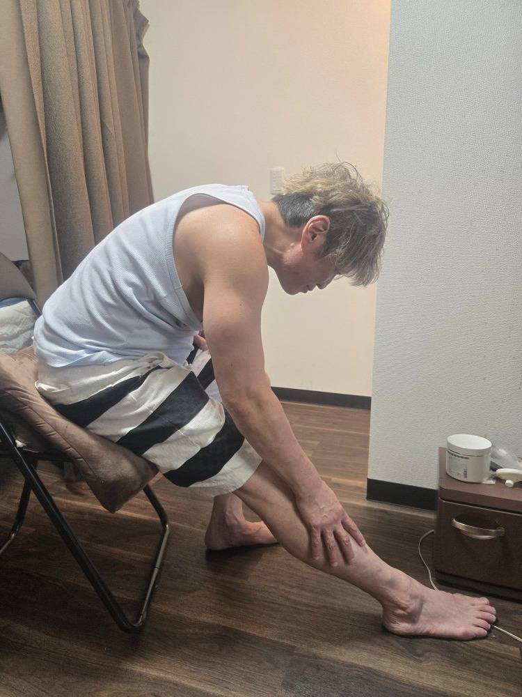 股関節のストレッチ