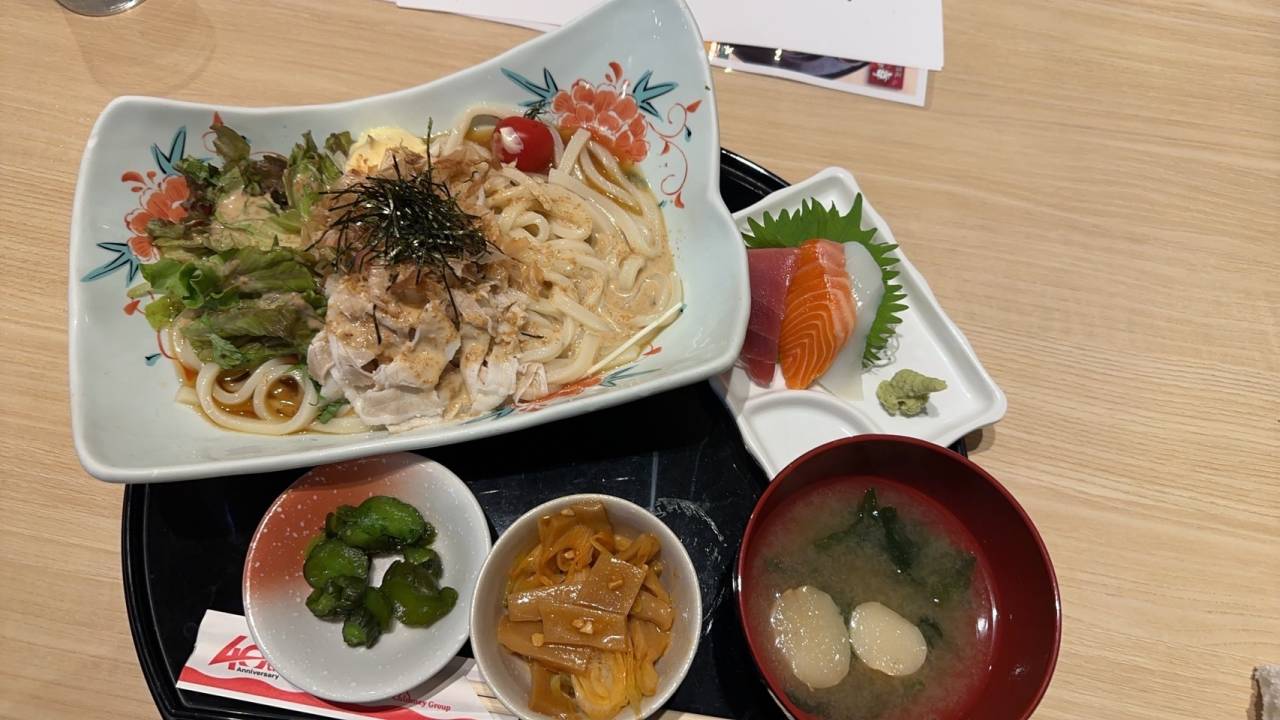 豚しゃぶ冷やしうどん