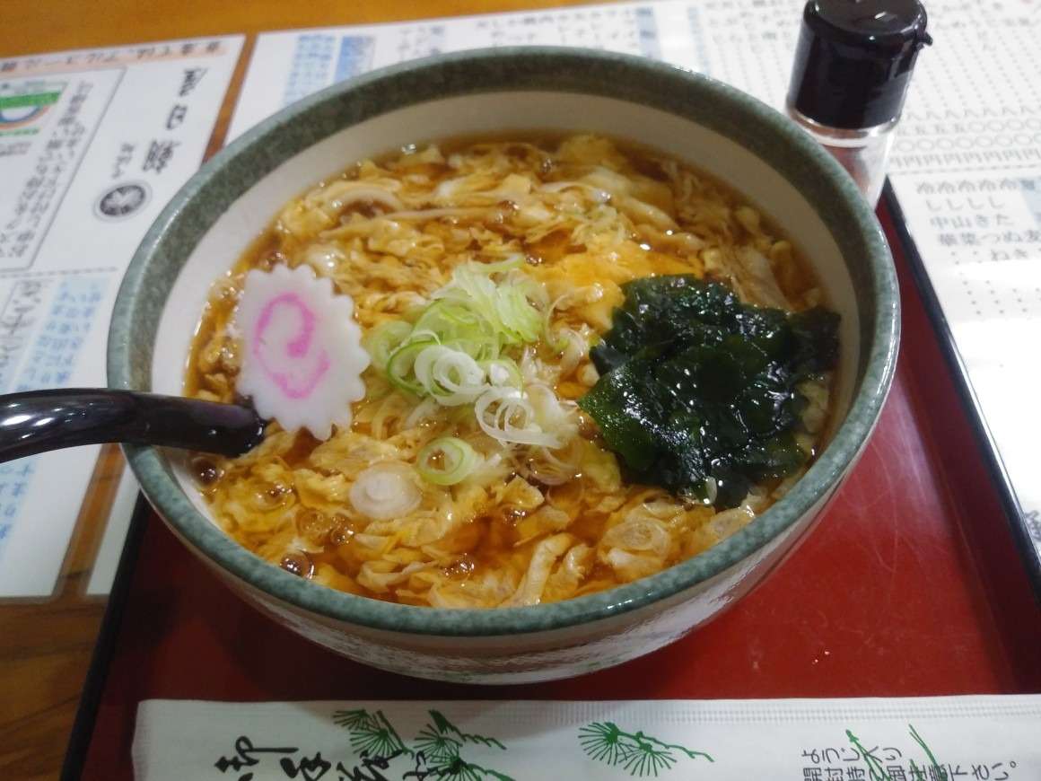 かき玉うどん
